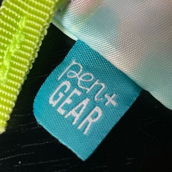 Pen+Gear Pastel Tie Dye Three Pocket Pencil Bag w/Erasers/Stapler/Pencils - Picture 6 of 11